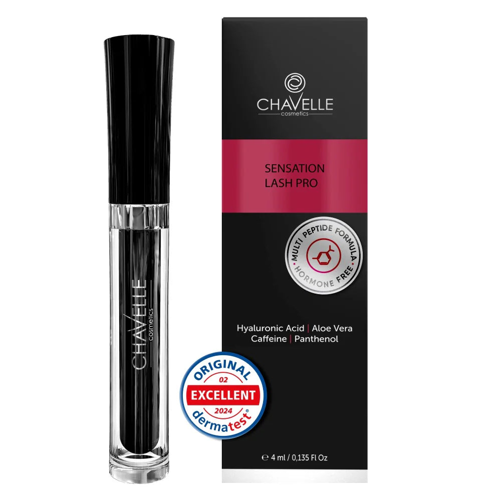SENSATION LASH PRO - Hormonfreies Wimpernserum und Augenbrauenserum Multi-Peptid-Komplex